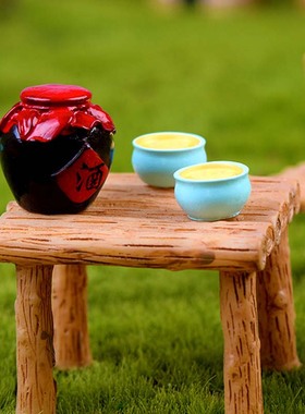 微景观盆栽树脂小摆件