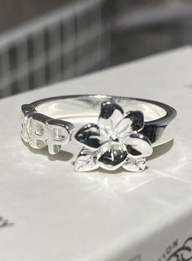 BKPP周边bkpp扶桑花戒指开 口可调节以你的心诠释我的爱食戒指饰