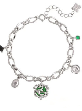 哈利波特同款女生手链霍格沃茨魔法情侣斯莱特林格兰芬多手饰