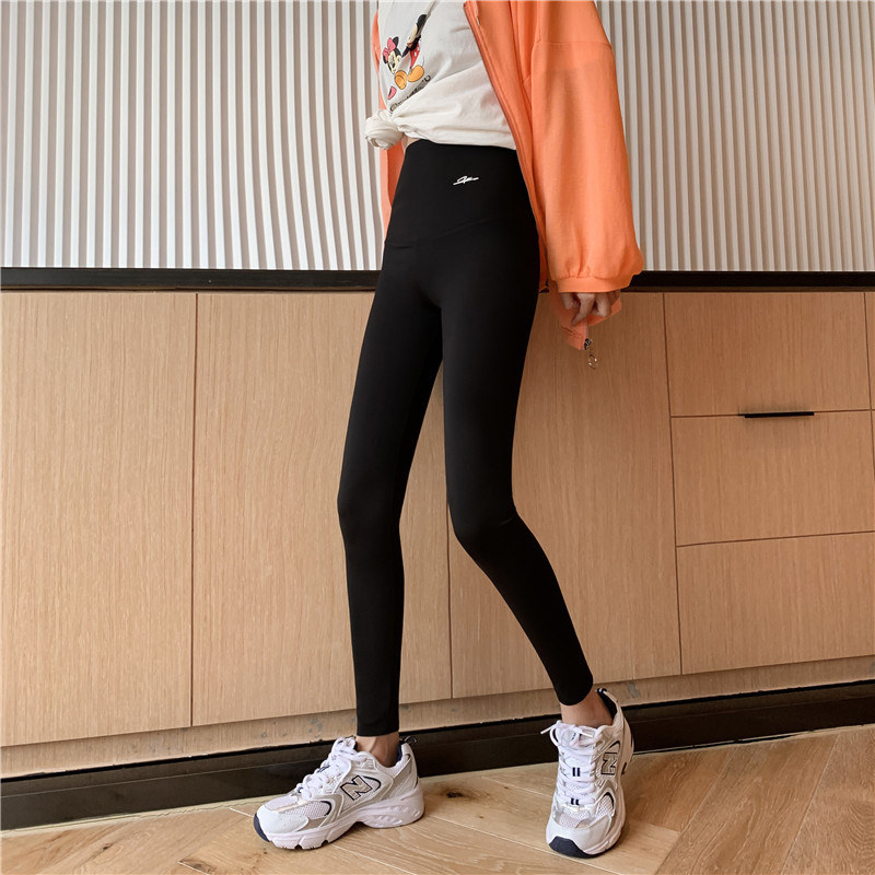 鲨鱼皮女高腰显瘦提臀芭比打底裤 伊索芙打底裤