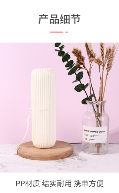 Portable travel home toothbrush washing storage box