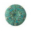 American retro cotton and linen round tablecloth
