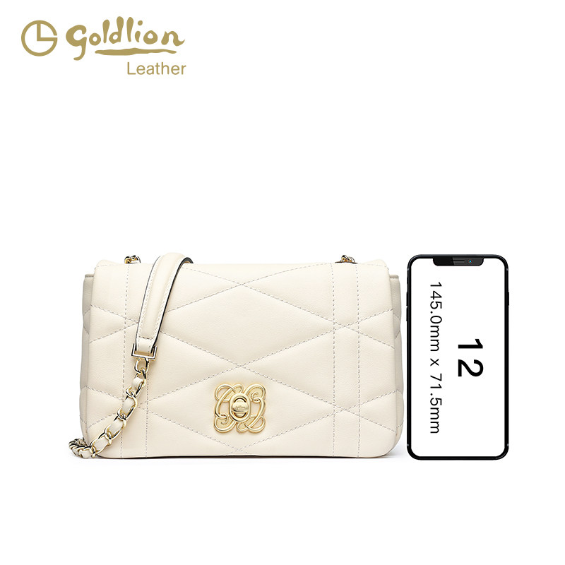 金利来2026新款包包女时尚单肩斜挎包包小香风菱格绣线高级小方包,淘宝优惠券,粉丝福利购,淘宝优惠卷