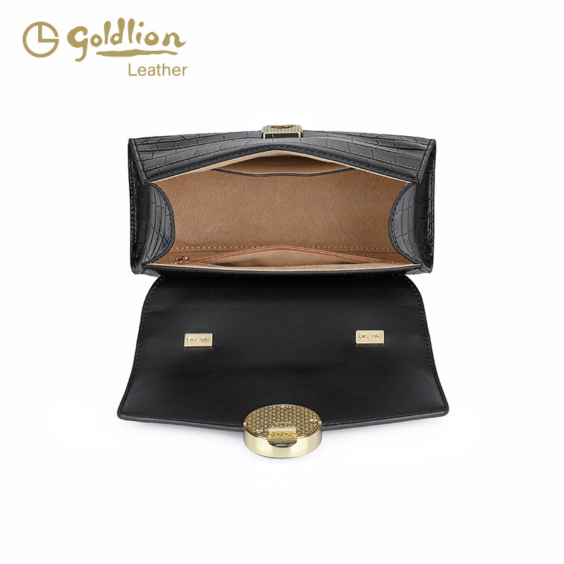 金利来2023新款女士单肩高级斜挎包 金利来女包女士包袋