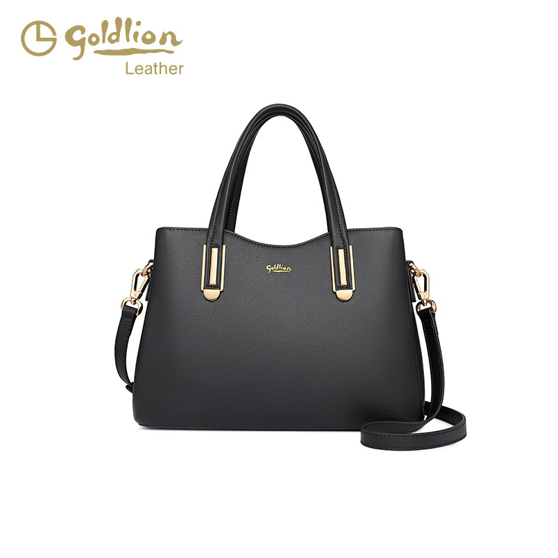 金利来2023新款大容量牛皮潮手提包 金利来女包女士包袋