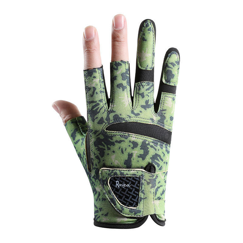 户外2025新款拉雪丽防滑防晒钓鱼手套专用耐磨露三指垂钓路亚手套,淘宝优惠券,粉丝福利购,淘宝优惠卷