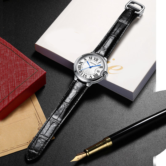 Suitable for Cartier Blue Balloon original strap crocodile leather