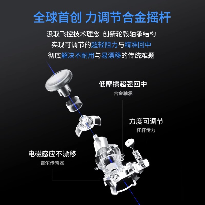 飞智八爪鱼4游戏手柄EVA联名xbox精英手柄switch手柄手机pc电脑steam游戏无线蓝牙手柄原神我的世界幻兽帕鲁 - 图1