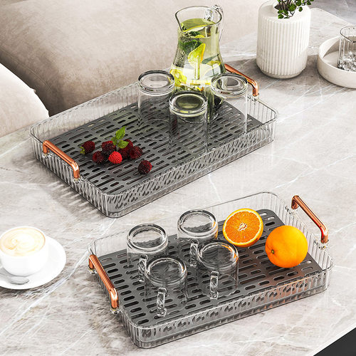 Tea tray, living room, light luxury tea sets, cup rack杯子架 - 图1