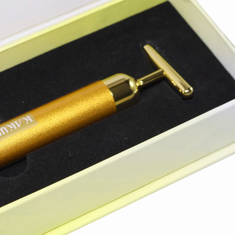 日本版beauty bar 24K黄金棒美容按摩仪面部提拉紧致去眼袋法令女 - 图0