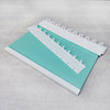 Binding clip strip punched plastic office document a4