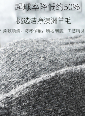 羊毛加绒加厚写字工作半指手套