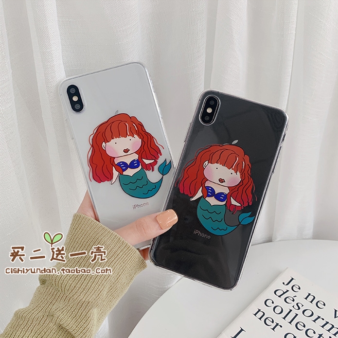 宋妍霏13同款iPhone11pro手机壳12苹果6/8可爱7plus/XR软XSMAX/14/15/mini网红同款ins风 - 图1