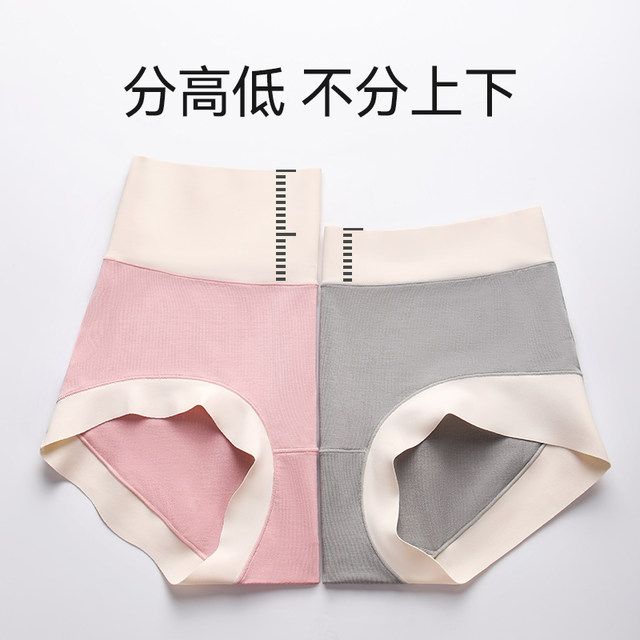 Wormwood Antibacterial Fresh Contrast Color Modal underwear