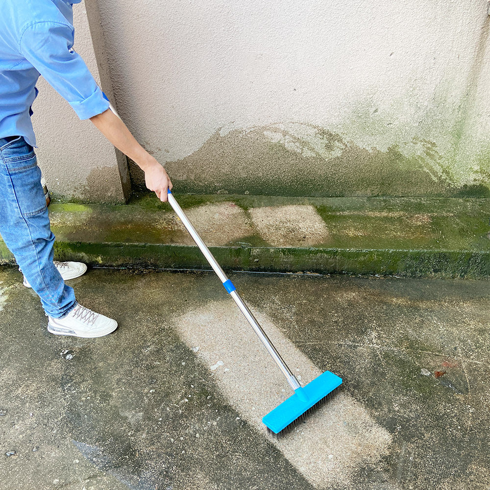 不锈钢钢丝刷地板刷子去青苔铁刷子长柄清洁刷洗地扫把钢刷硬毛刷,淘宝优惠券,粉丝福利购,淘宝优惠卷