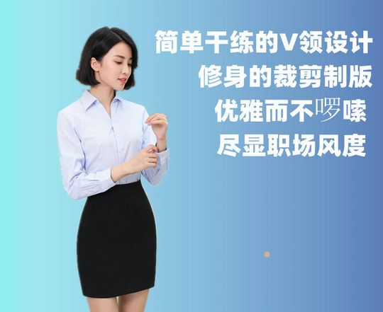 Весенне-осенняя рубашка с длинными рукавами для карьеры учителя на собеседовании на государственного служащего