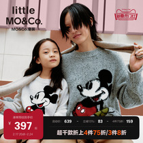 100% Beautiful Nowool Mickey IP pro-sub-mount little moco child clothing male and female sweaters knitted sweatshirt
