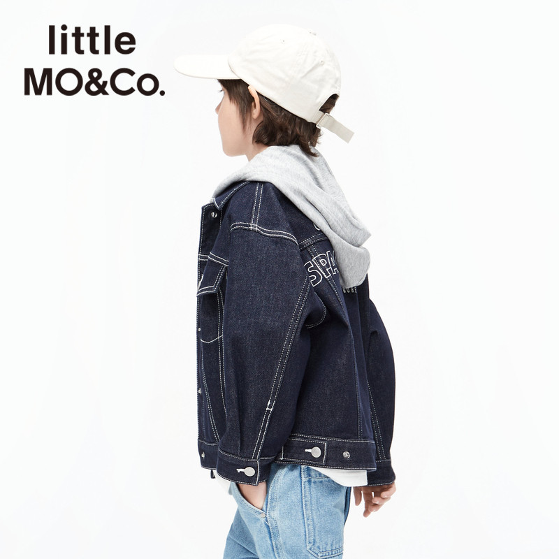  littlemoco儿童牛仔外套
