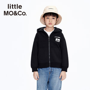 littlemoco童装男童开衫卫衣厚外套