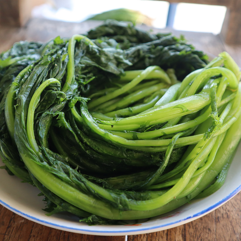 正宗农家新鲜腌制雪里红雪菜下饭菜雪里蕻咸菜爽口酱腌菜包子馅-图0