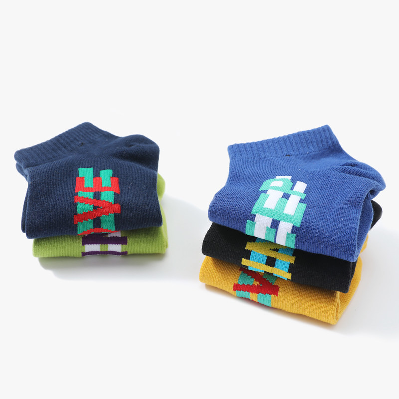 ins潮街头运动浅口低帮男男短袜 acalen阿卡伦短袜/打底袜/丝袜/美腿袜