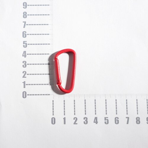 彩色D字扣登山扣钥匙扣挂件户外露营装备配件多色金属扣 - 图0