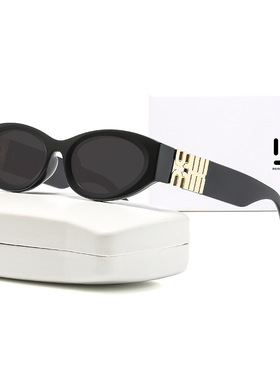 小红书爆款2025新款时尚猫眼墨镜女士防紫外线开车高级感太阳眼镜