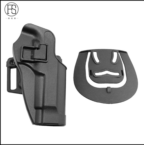 正品战术快拔手枪套M1911.M92.P226.USP.格洛克G17塑料腰套 - 图1