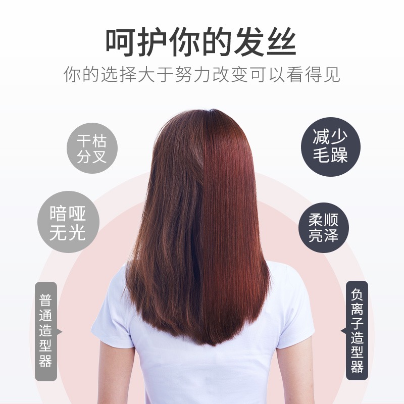 沙宣迷你小型夹板负离子直卷两用刘海卷发棒多功能造型器持久定型