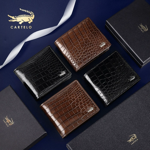 Мужской короткий бумажник для друга для водительских прав, из натуральной кожи, подарок на день рождения