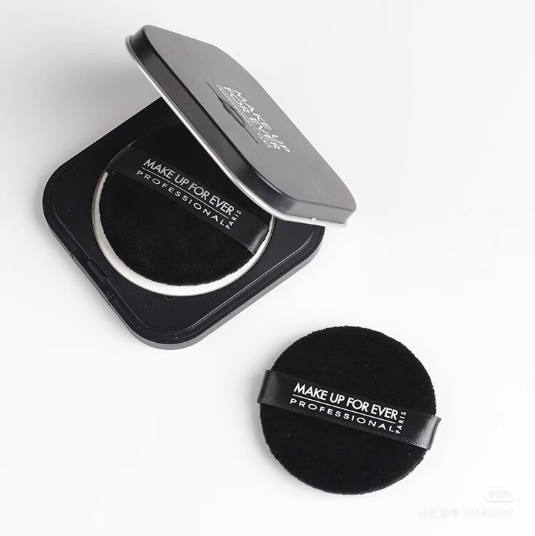 makeupforever玫珂.菲散粉粉扑平替替换蜜粉饼定妆专用植绒散粉扑 - 图0