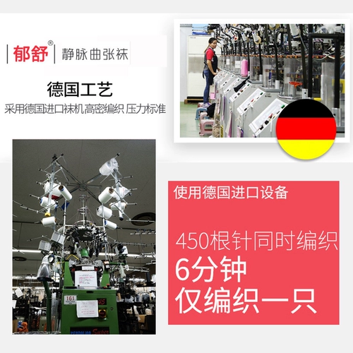 Медицинские варикозные вены носки для медицинских эластичных чулок с помощью