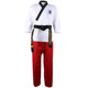 Enzhe adult and children's men's and women's Taekwondo uniform Poomsae uniform