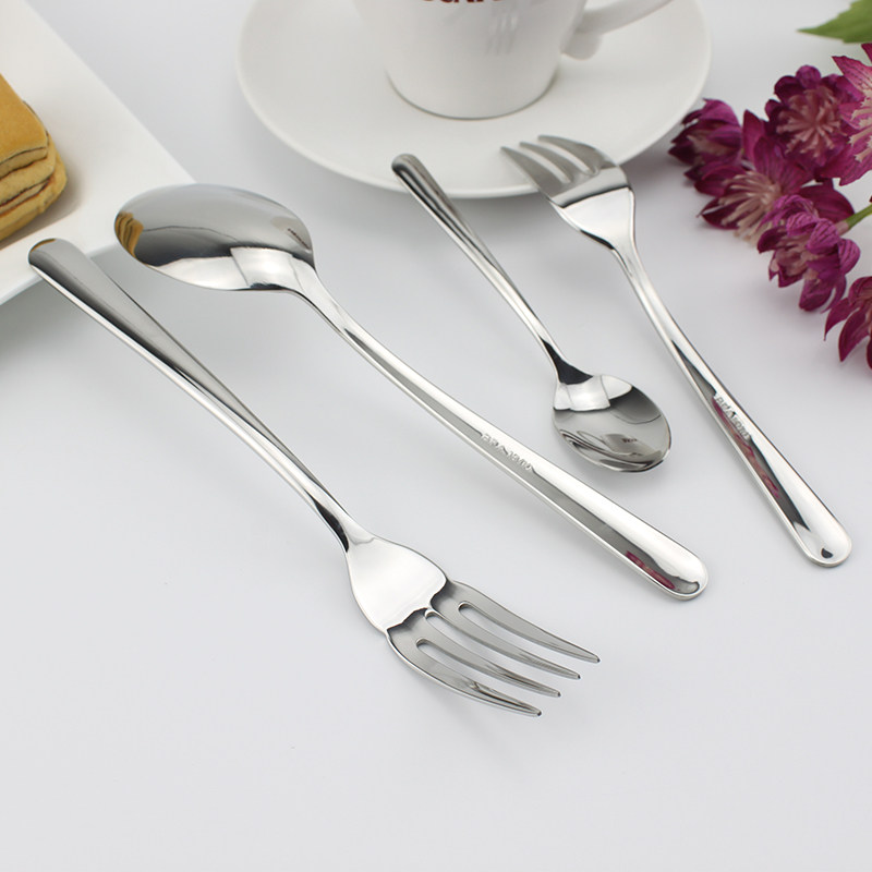 出口餐具BRA18/10不锈钢西餐勺饭勺西餐叉牛排叉子甜品叉咖啡勺子,淘宝优惠券,粉丝福利购,淘宝优惠卷