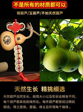 葫芦挂件化解门对门厕所卧室天然