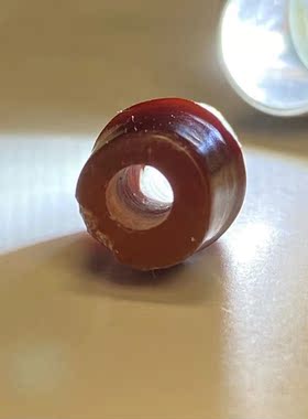 高古时期风格红玛瑙管珠珠子 配珠 锁骨链