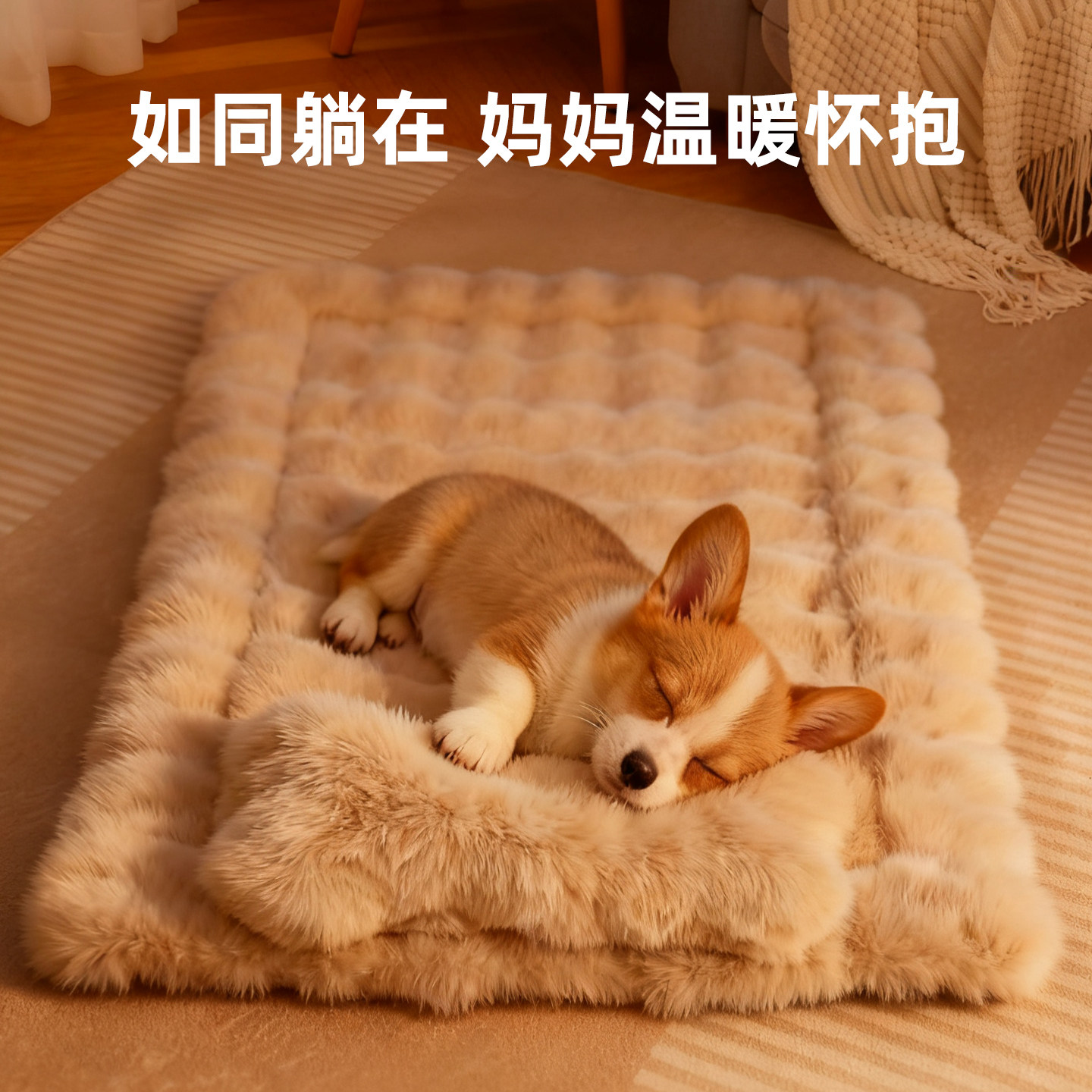 猫狗垫子冬加厚狗狗睡觉用睡垫宠物冬季保暖毛绒毛毯地垫猫咪垫子,淘宝优惠券,粉丝福利购,淘宝优惠卷