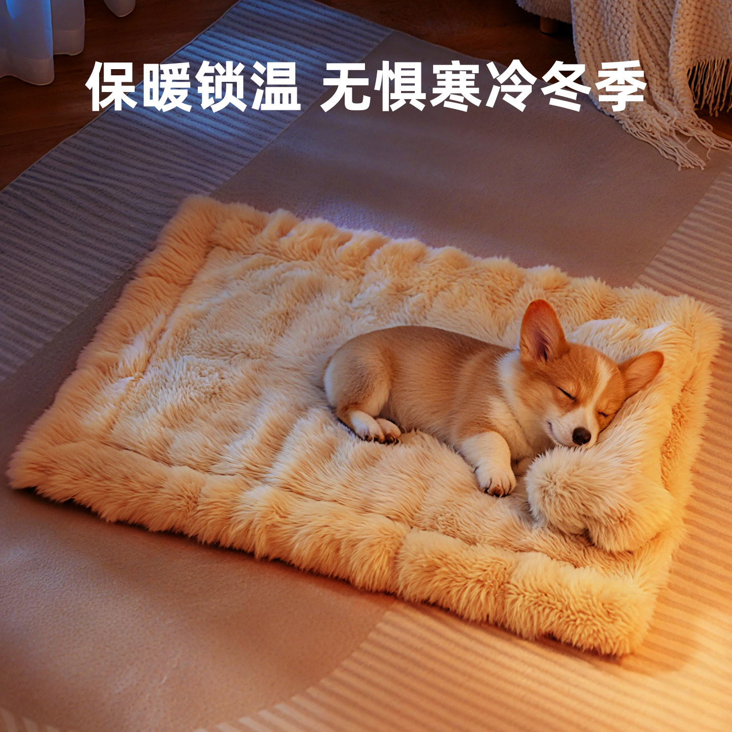 猫狗垫子冬加厚狗狗睡觉用睡垫宠物冬季保暖毛绒毛毯地垫猫咪垫子,淘宝优惠券,粉丝福利购,淘宝优惠卷