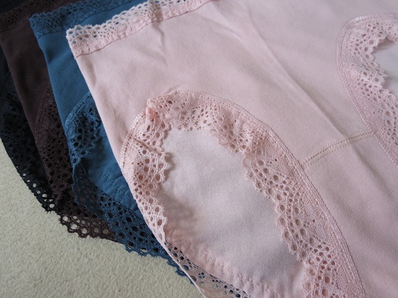悠然简单生活 出口日本 95%全棉 蕾丝 无痕细腻 高叉中高腰女内裤,淘宝优惠券,粉丝福利购,淘宝优惠卷
