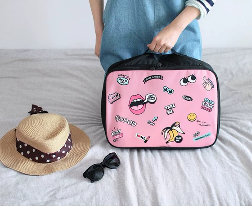 Милая сумка для хранения для путешествий, сумка для путешествий, сумка через плечо, сумка-органайзер, Южная Корея