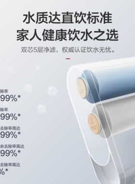 格力跑道净水器0阻垢剂净水机家用直饮厨房大流量RO反渗透1000g
