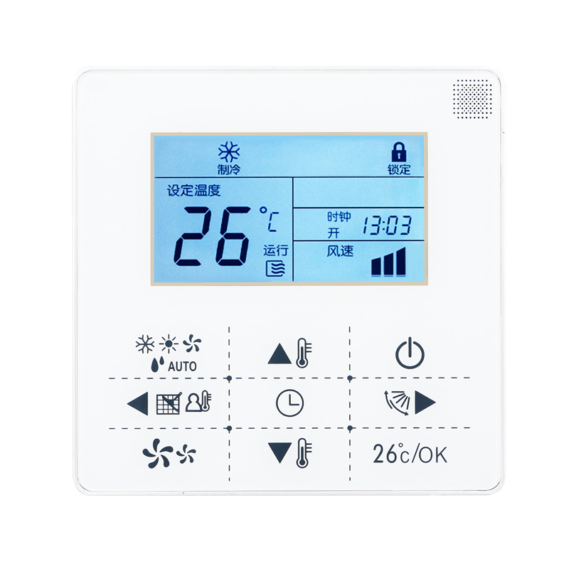 适用美的中央空调风管机窗机天花机遥控器线控器KJR-29B/BK KJR-90D 86B 90W/BK 90C/BY控制面板款式-图3