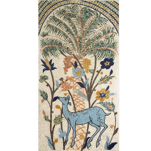 Мраморная мозаика, головоломка на стену, в американском стиле, делается под заказ