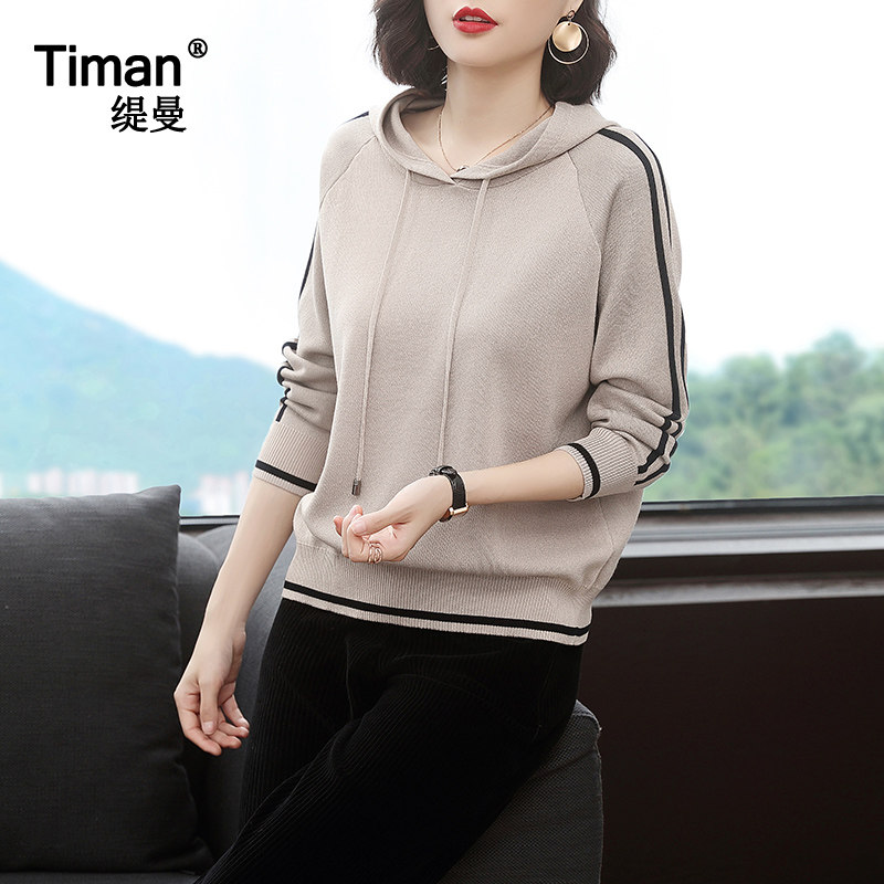 40岁女士2020宽松50四十岁女卫衣 缇曼服饰卫衣/绒衫