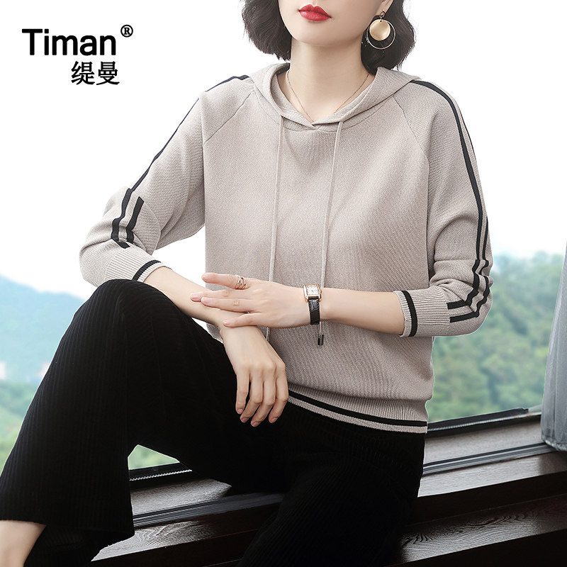 40岁女士2020宽松50四十岁女卫衣 缇曼服饰卫衣/绒衫