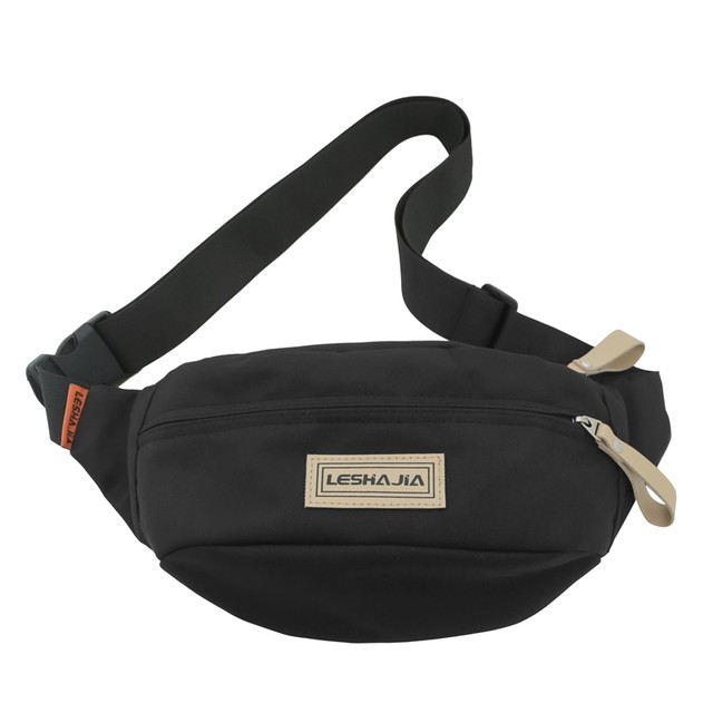 Big teeth crossbody bag Japanese and Korean casual breast bag