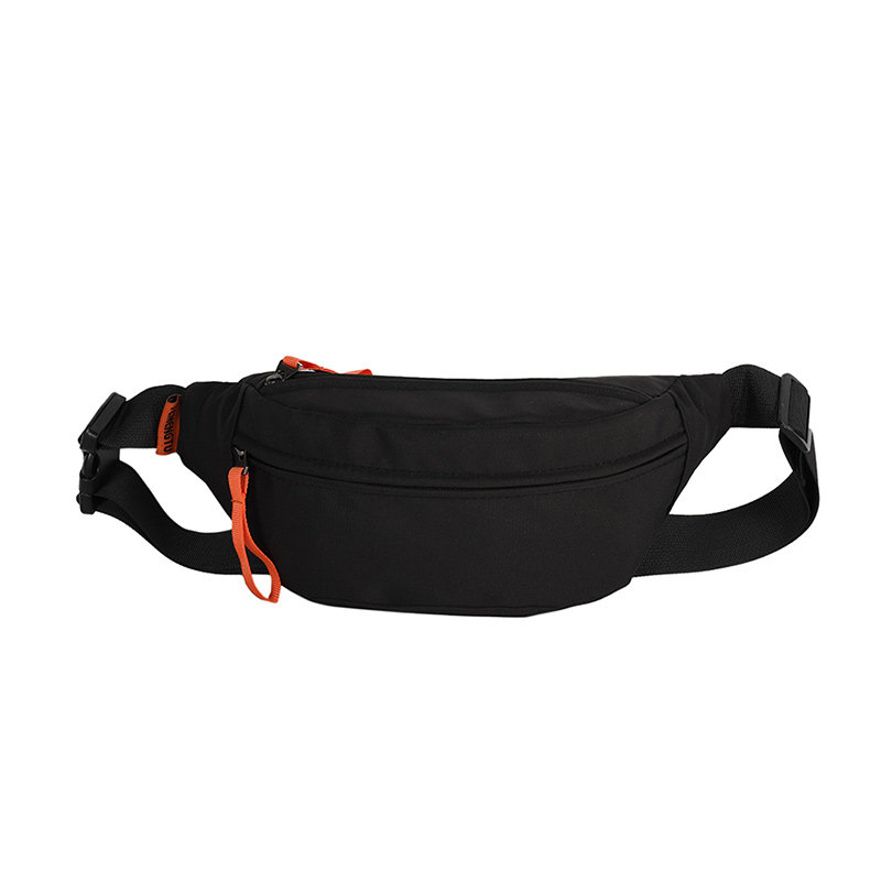 男简约百搭胸包ins女日系斜挎包 大牙男士包袋