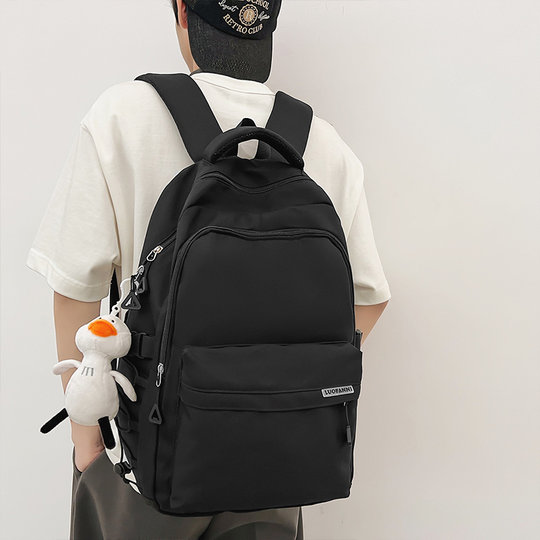 Big teeth casual men and women backpacks