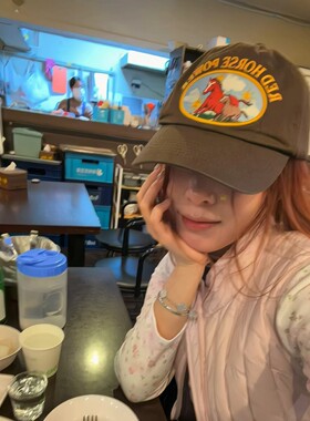 OPEN马年限定小马刺绣棒球帽男女