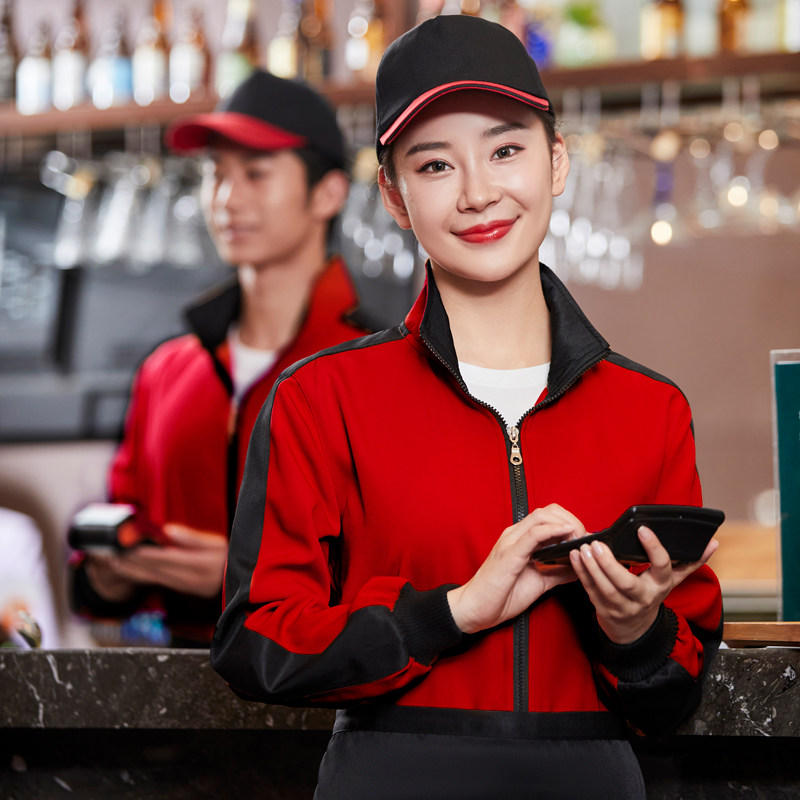 纯棉广告工作服长袖秋冬套装卫衣 奥娅图卫衣